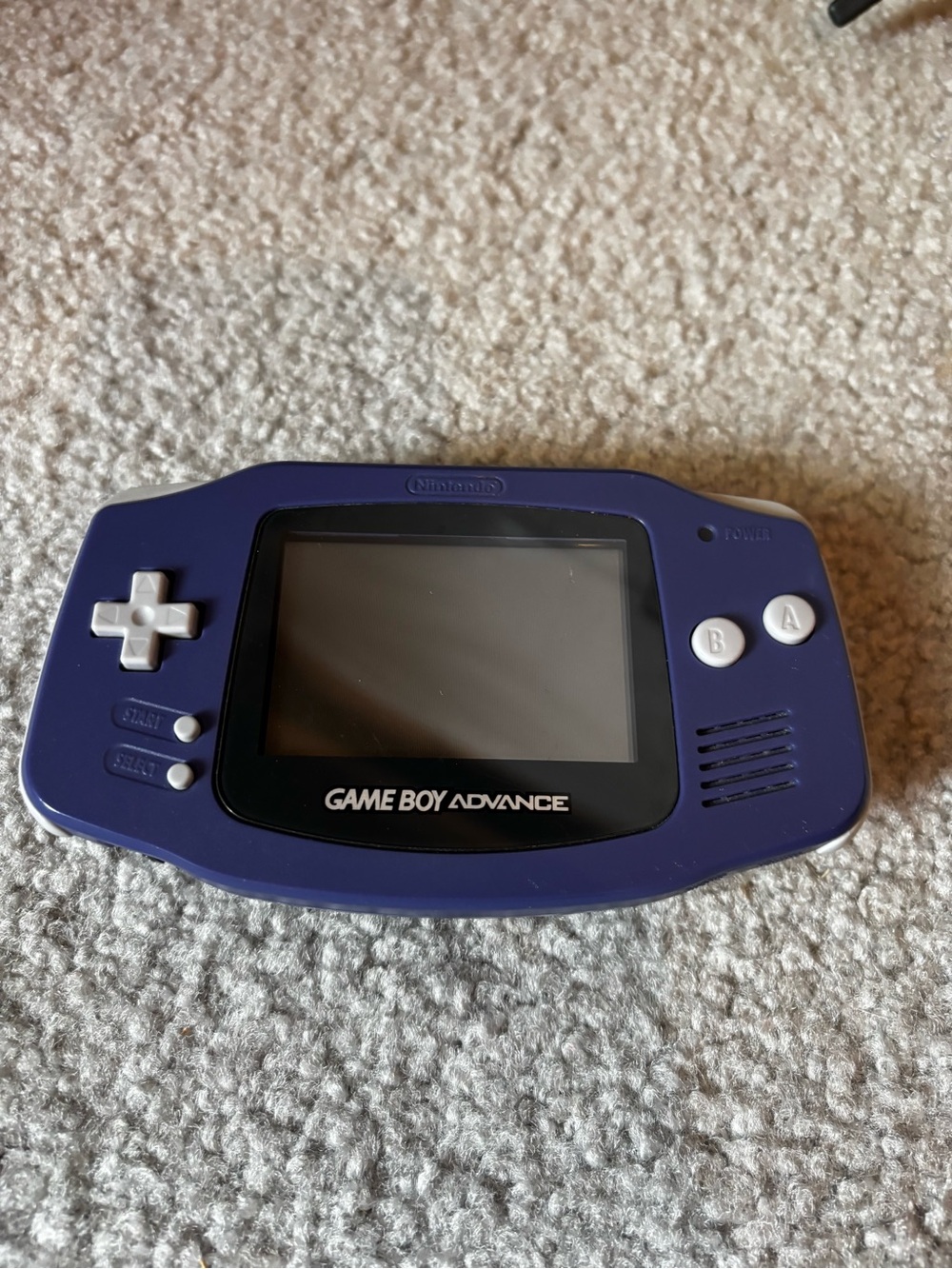 Nintendo Game Boy Advance - Indigo with White Buttons